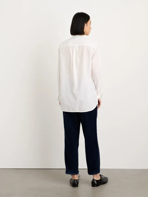 Eloise Bib Shirt In Solid