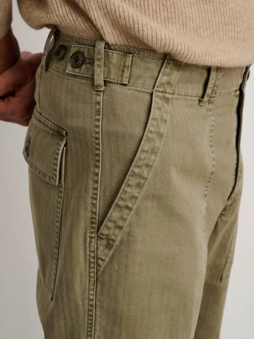 Field Pant In Herringbone