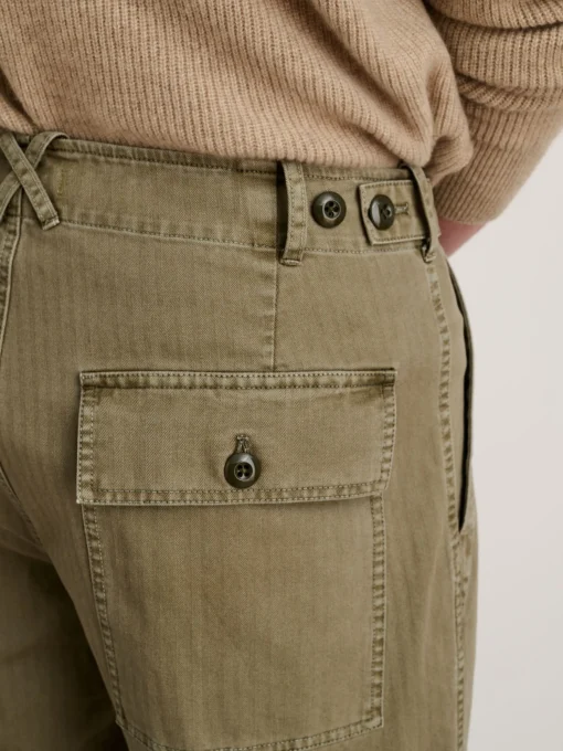Field Pant In Herringbone