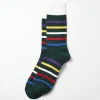 Five Stripe Crew Socks