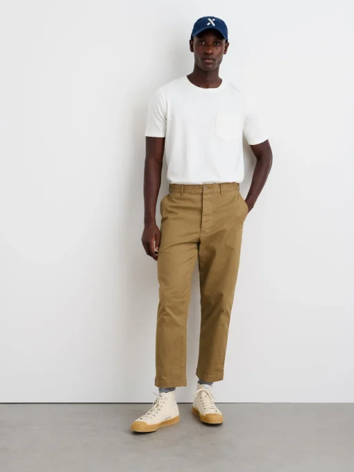 Flat Front Pant In Chino