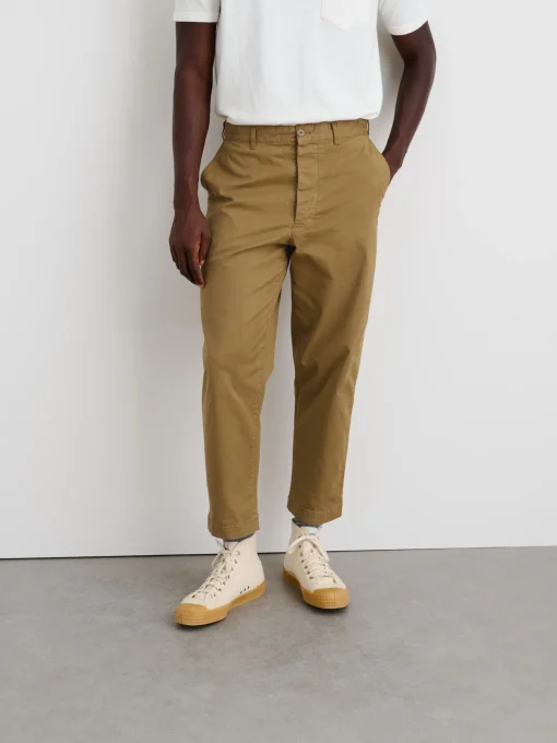 Flat Front Pant In Chino