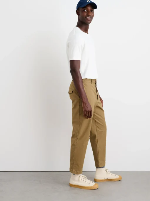 Flat Front Pant In Chino