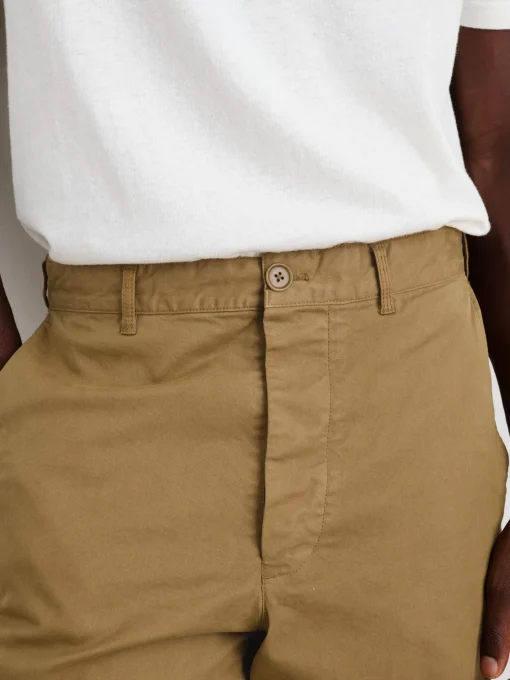 Flat Front Pant In Chino