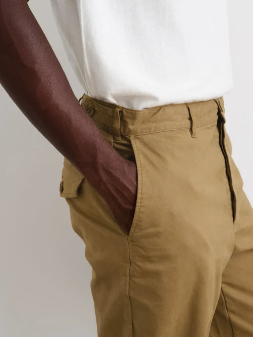 Flat Front Pant In Chino