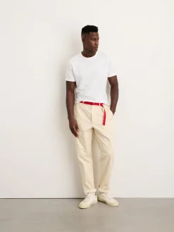Flat Front Pant In Chino (Long Inseam)