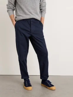 Flat Front Pant In Chino (Long Inseam)