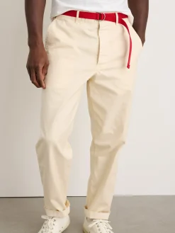 Flat Front Pant In Chino (Long Inseam)