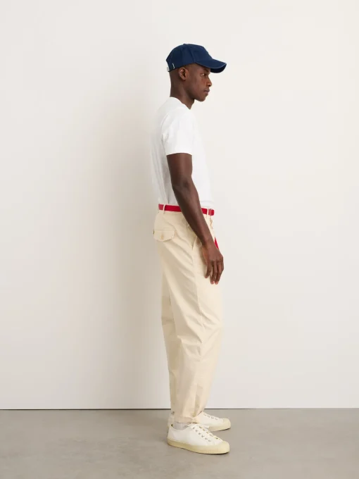 Flat Front Pant In Chino (Long Inseam)