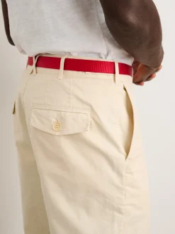 Flat Front Pant In Chino (Long Inseam)