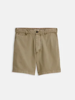 Flat Front Short In Vintage Washed Chino