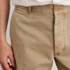 Flat Front Short In Vintage Washed Chino
