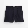 Flat Front Shorts In Chino