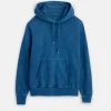 Hooded Sweatshirt In Natural Indigo