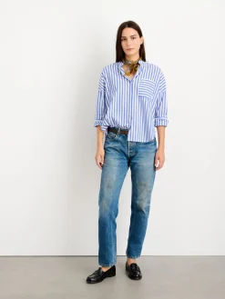 Jo Striped Shirt In Cotton