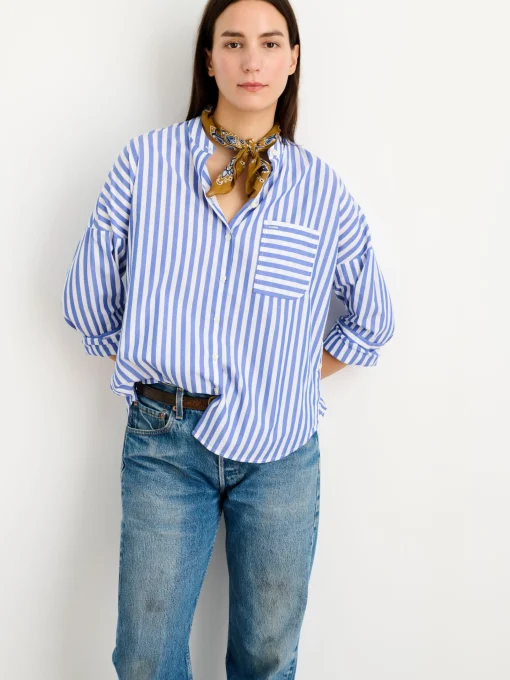 Jo Striped Shirt In Cotton