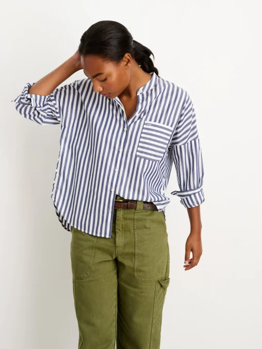 Jo Striped Shirt In Cotton