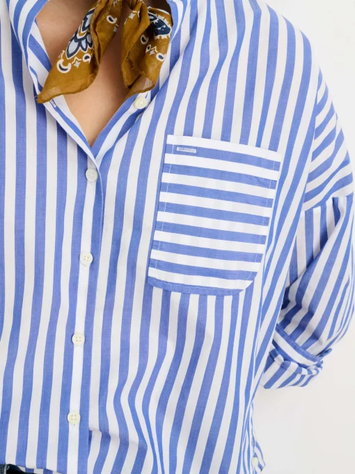 Jo Striped Shirt In Cotton
