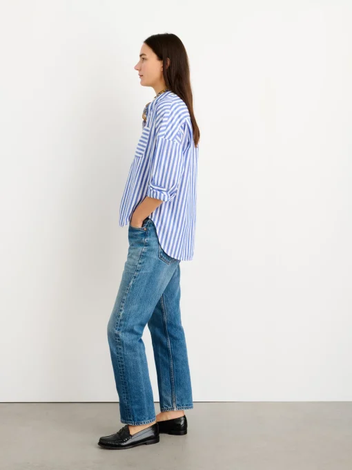 Jo Striped Shirt In Cotton