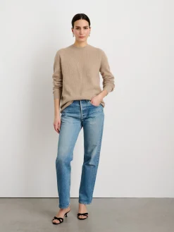 Jordan Sweater In Lightweight Cashmere