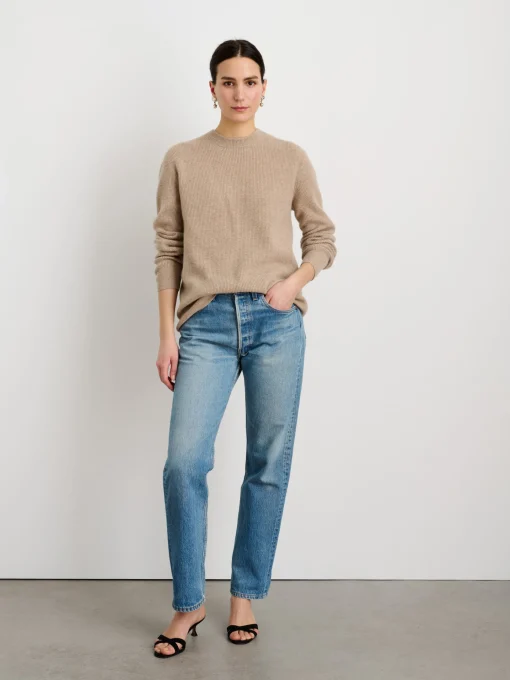 Jordan Sweater In Lightweight Cashmere