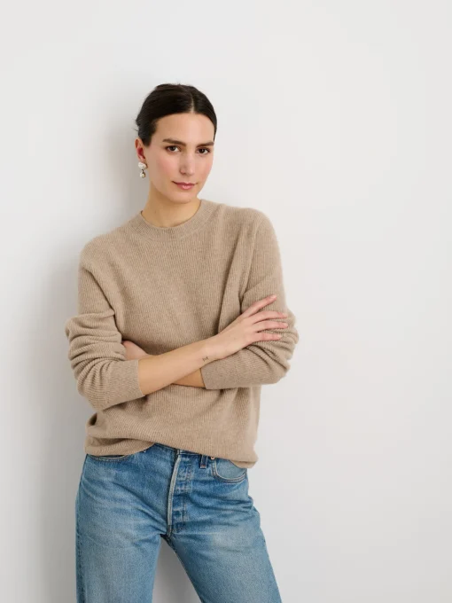 Jordan Sweater In Lightweight Cashmere
