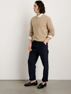 Jordan Sweater In Lightweight Cashmere