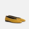 Juliet Italian Flat In Washed Canvas