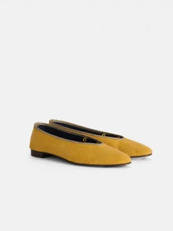 Juliet Italian Flat In Washed Canvas