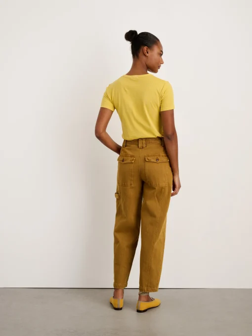 Juliet Italian Flat In Washed Canvas