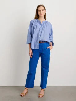 Katherine Shirt In Cotton Voile