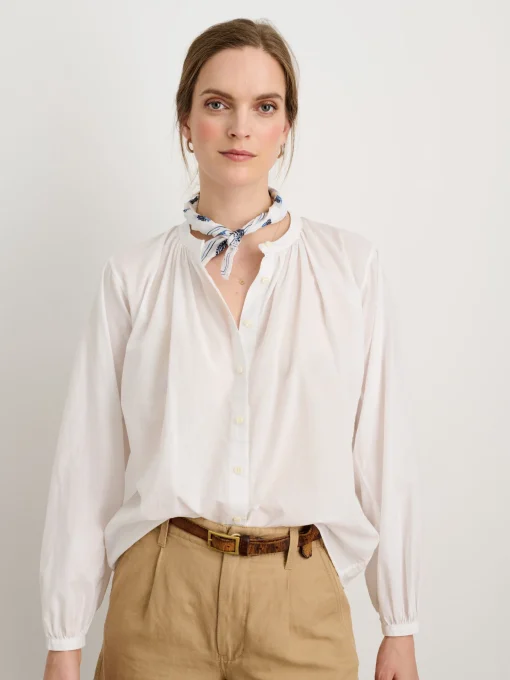 Katherine Shirt In Cotton Voile