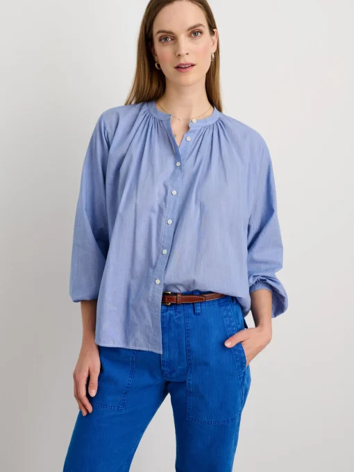 Katherine Shirt In Cotton Voile