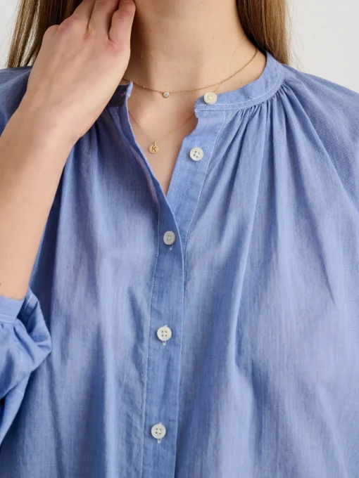 Katherine Shirt In Cotton Voile