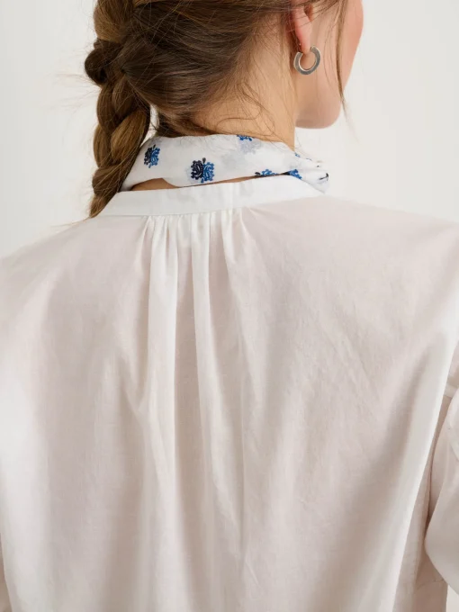 Katherine Shirt In Cotton Voile