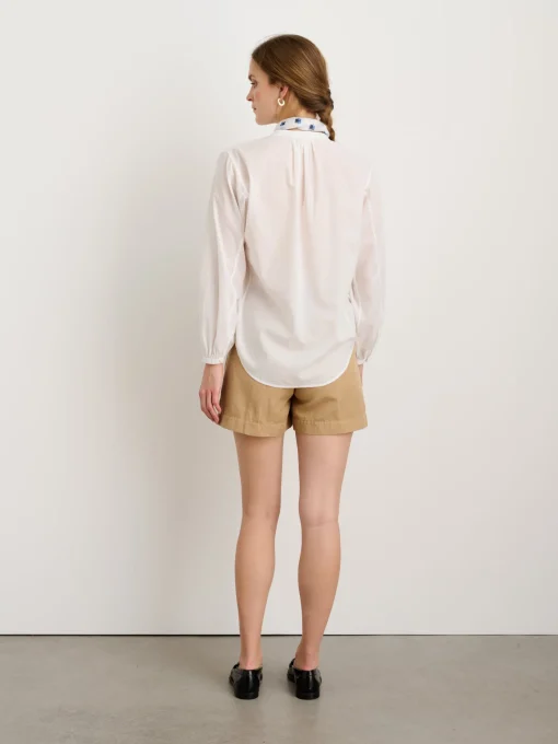 Katherine Shirt In Cotton Voile