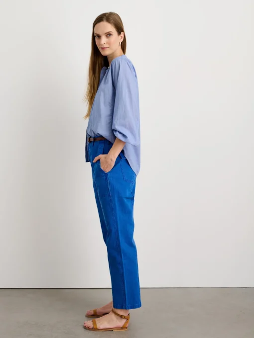 Katherine Shirt In Cotton Voile