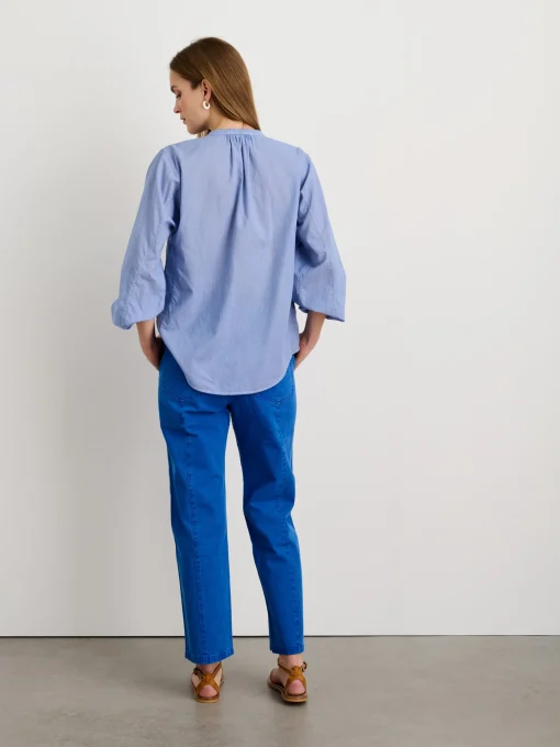 Katherine Shirt In Cotton Voile