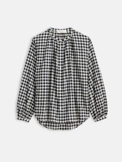 Katherine Shirt In Crinkle Gingham