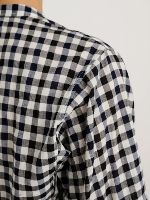 Katherine Shirt In Crinkle Gingham