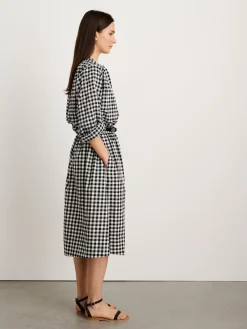Katherine Shirt In Crinkle Gingham