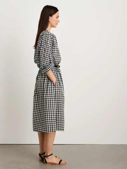 Katherine Shirt In Crinkle Gingham