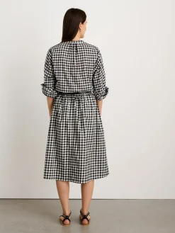 Katherine Shirt In Crinkle Gingham