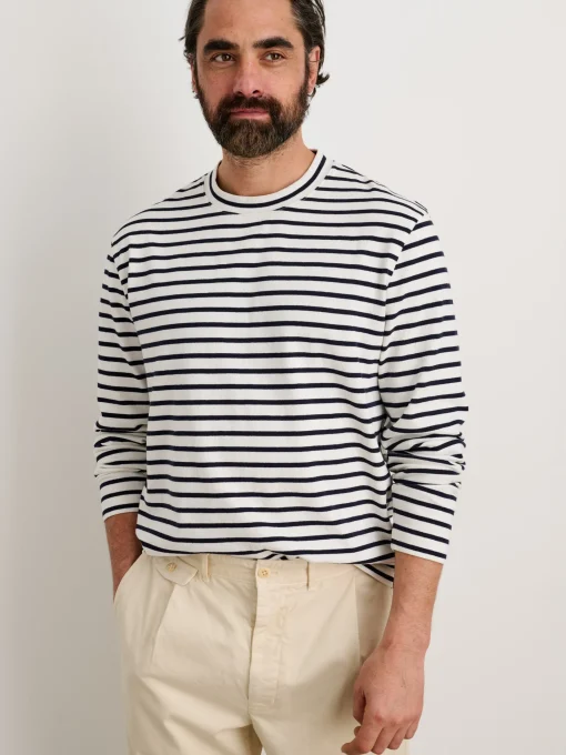 Long Sleeve Striped Tee