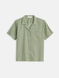 Maddie Camp Shirt In Cotton Voile