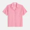 Maddie Camp Shirt In Cotton Voile