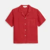 Maddie Camp Shirt In Linen