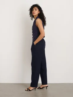 Mathilde Vest In Linen