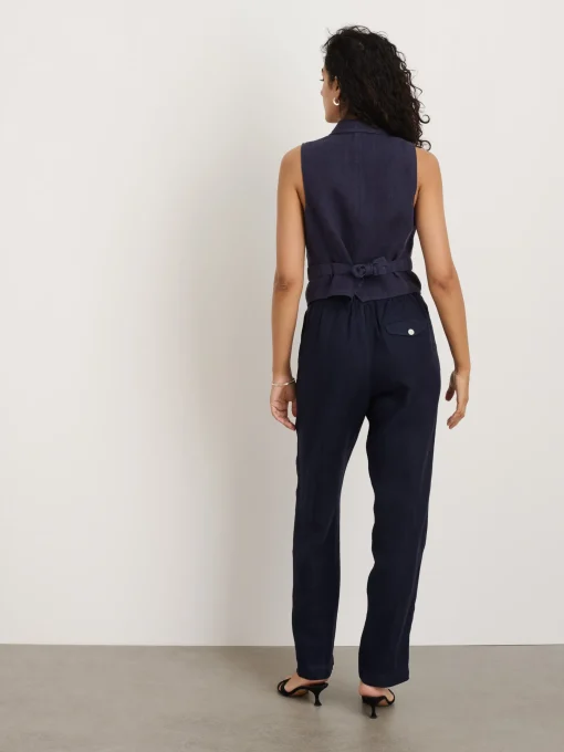 Mathilde Vest In Linen