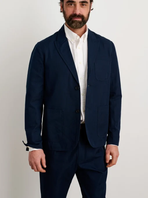 Mercer Blazer In Cotton Linen
